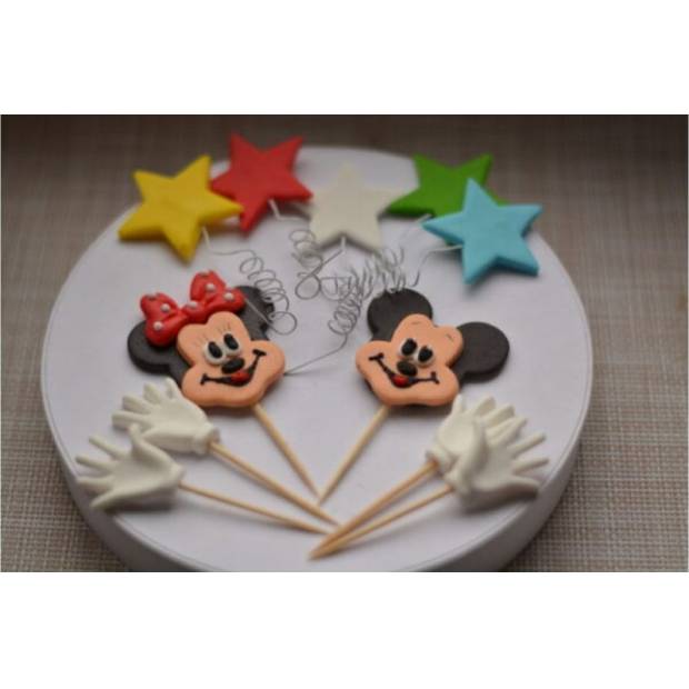 Cukor Mickey 2D torta teteje