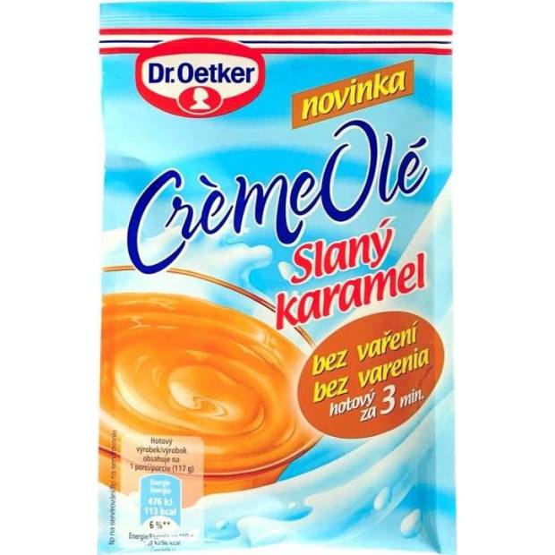 Dr. Oetker Créme Olé ízesítésű sós karamell (53 g)