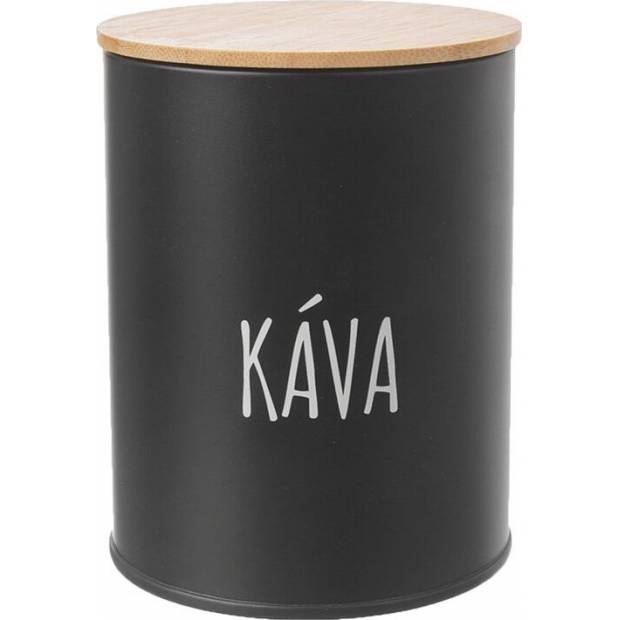 Kávés doboz BLACK átmérő 9,5 cm