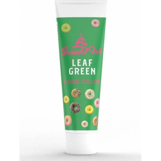 SweetArt gélfesték tubus Leaf Green (30 g)