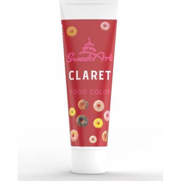 SweetArt gélfesték tubus Claret (30 g)