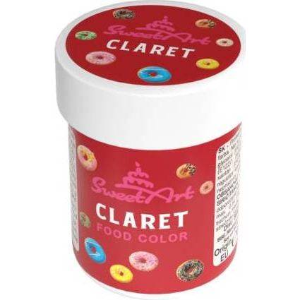 SweetArt Claret gélfesték (30 g)