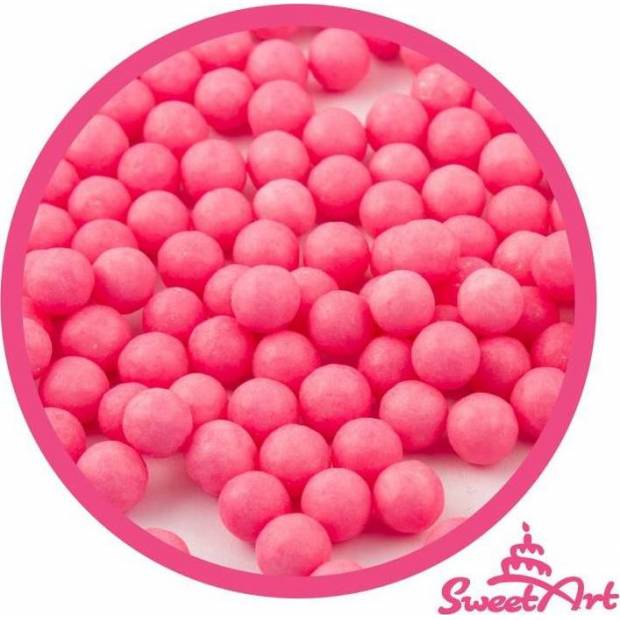 SweetArt cukorgyöngyök rózsaszín 7 mm (80 g)