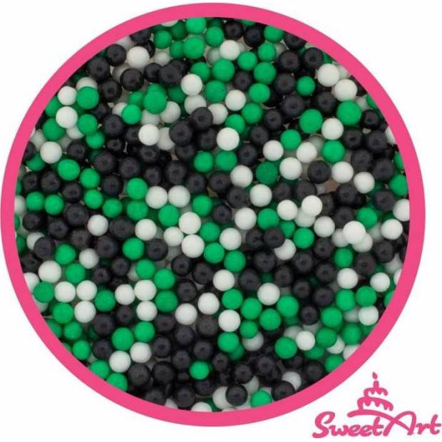 SweetArt Cukorgyöngyök Football mix 5 mm (80 g)