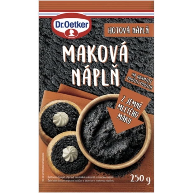 Dr. Oetker mákos töltelék, 250g