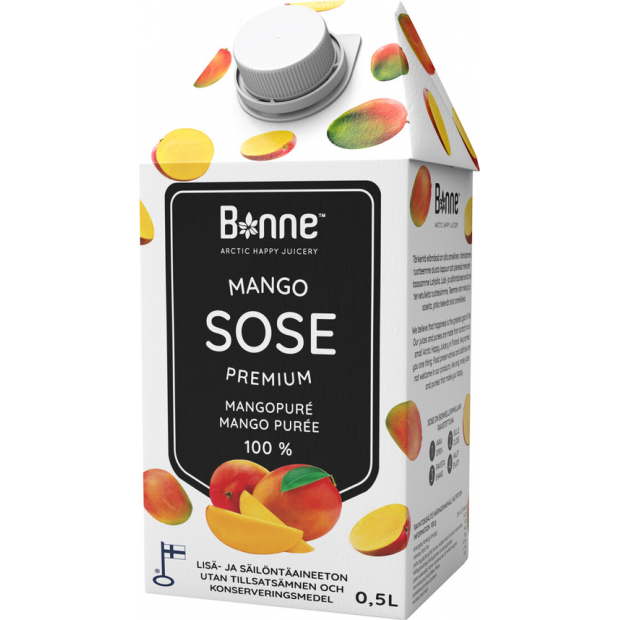 Gyümölcspüré 100% Mango 0,5l