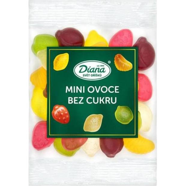 Diana Mini gyümölcs cukor nélkül (100 g)