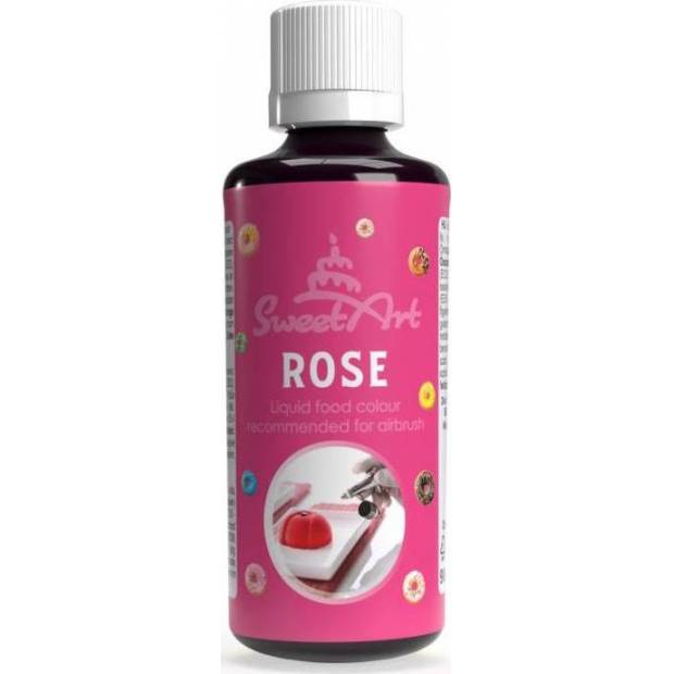 SweetArt Airbrush festék folyékony rózsa (90 ml)