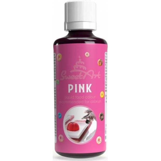 SweetArt Airbrush festék folyékony rózsaszín (90 ml)