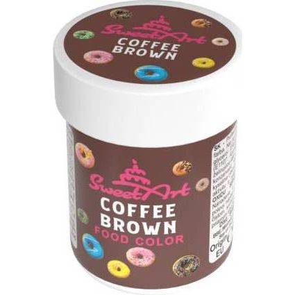 SweetArt zselé szín Coffee Brown (30 g)