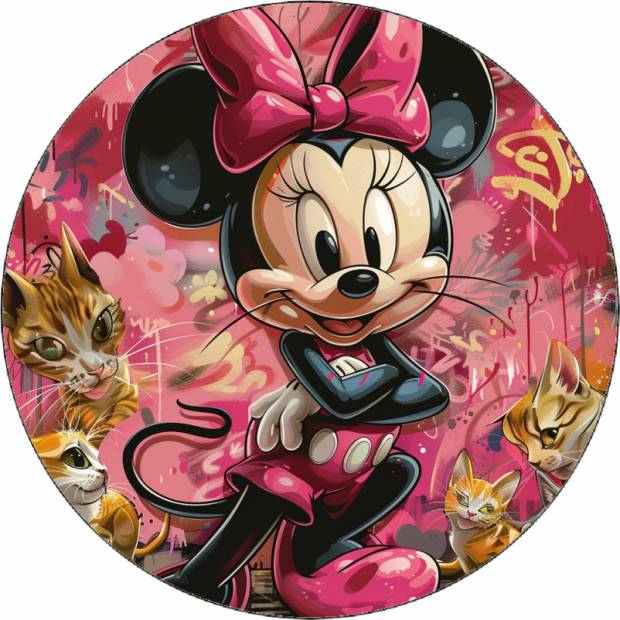 Minnie és macskák 19,5 cm