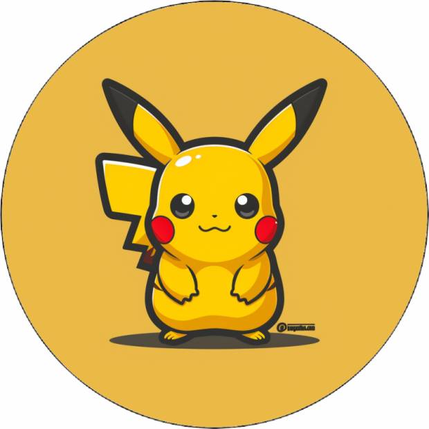 Pikachu ehető papír 19,5 cm