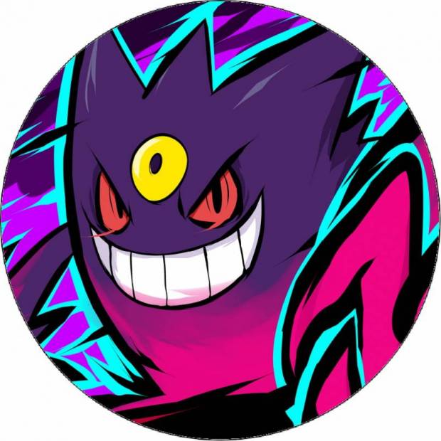 Pokémon Haunter ehető papír 19,5 cm