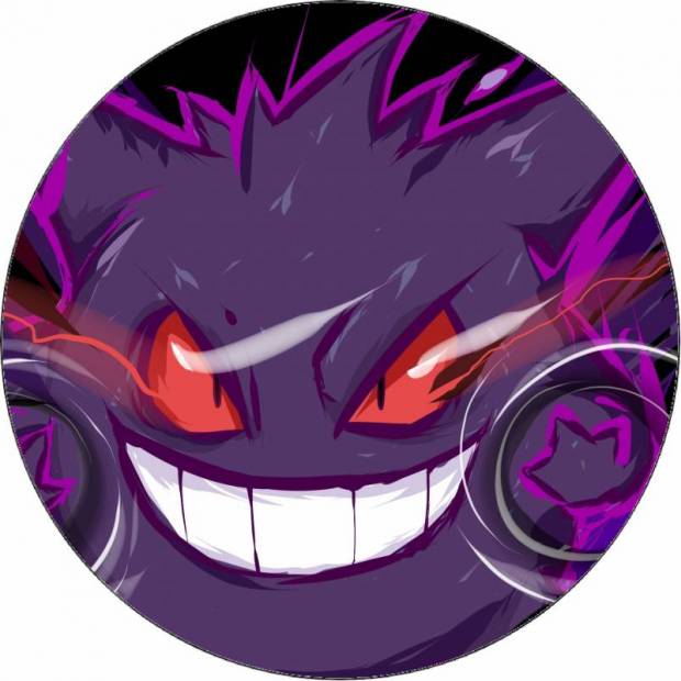 Pokémon Gengar ehető papír 19,5 cm