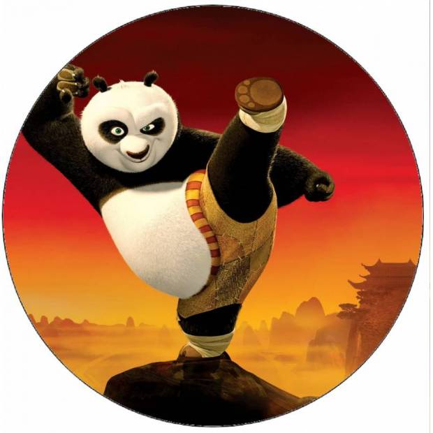 Kung Fu Panda Po és a naplemente 19,5 cm