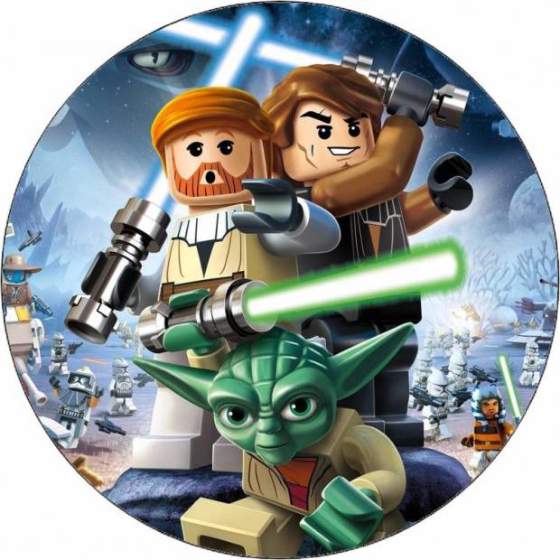 Lego Star Wars ehető papír 19,5 cm