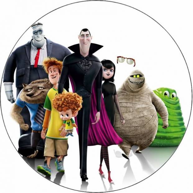 Ehető papír Hotel Transylvania 2 19,5 cm