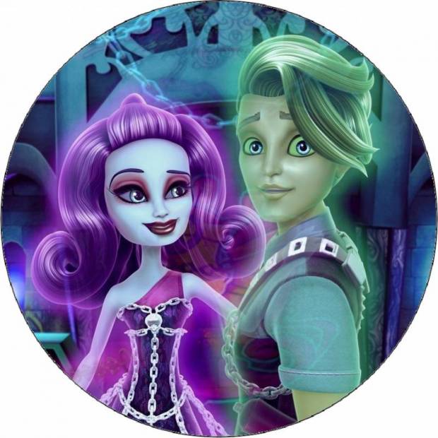 Ehető papír Monster High babák 19,5 cm-esek