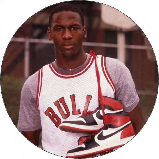 Ehető papír Michael Jordan 19,5 cm