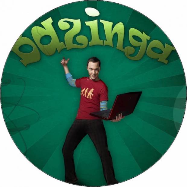 Az ősrobbanás elmélete - Az ősrobbanás elmélete Sheldon Bazinga 19,5 cm