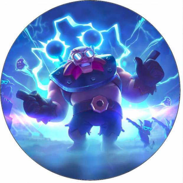 Clash Royale gólem 19,5 cm