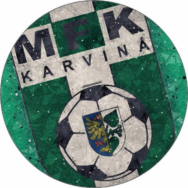 Ehető papír Logó MFK Karviná 19,5 cm