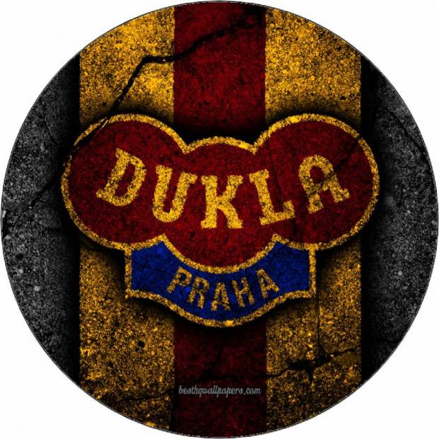 Ehető papír Logo Dukla Prága 19,5 cm