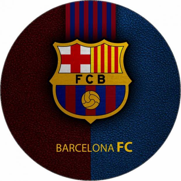 Ehető papír FC Barcelona 19,5 cm