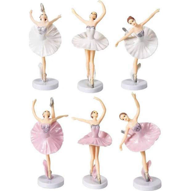 Ballerina torta figura 6 db