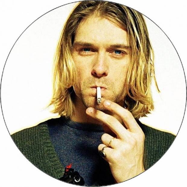 Ehető papír Kurt Cobain 19,5 cm