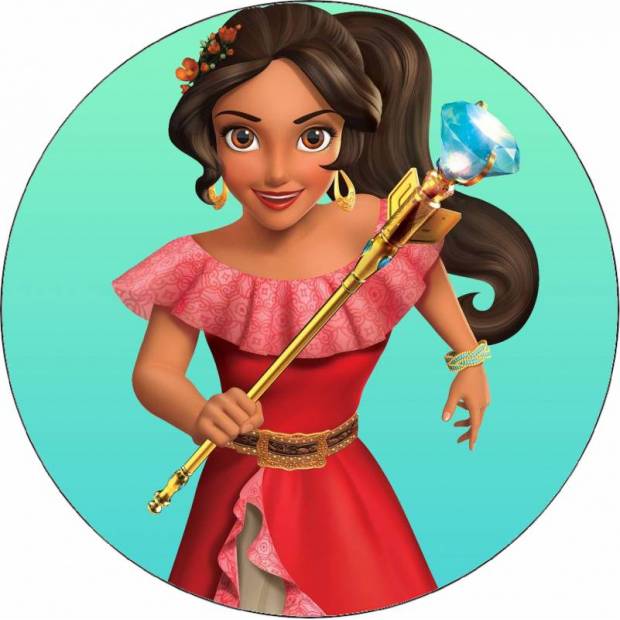 Ehető papír Elena of Avalor 19,5 cm