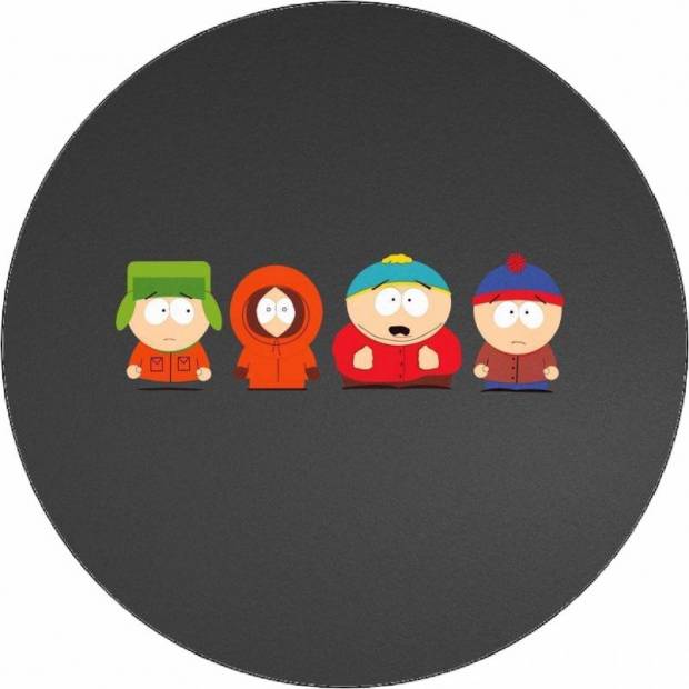 Ehető papír South Park város ikonok 19,5 cm