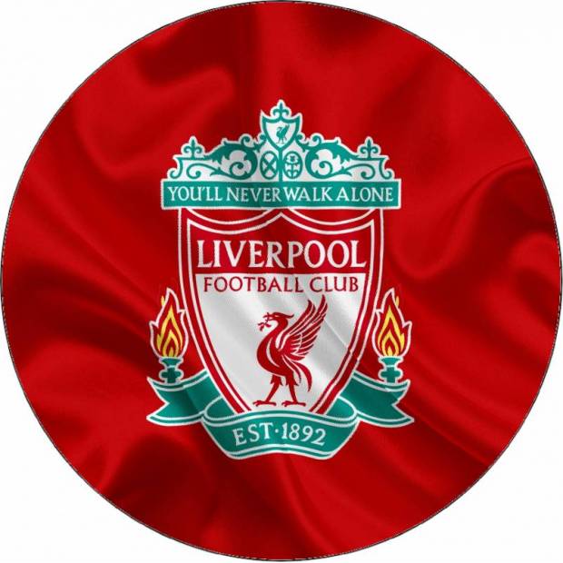 Ehető papír FC Liverpool 19,5 cm