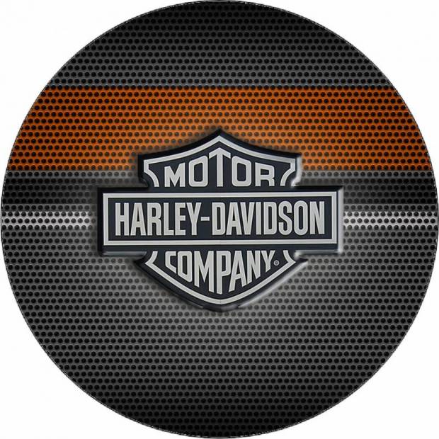 Ehető papír Harley Davidson logó 19,5 cm