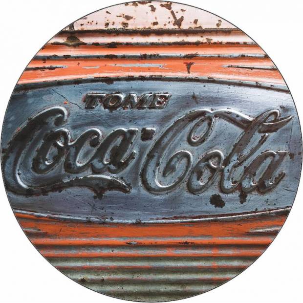 Ehető papír Coca cola felirat vintage 19,5 cm