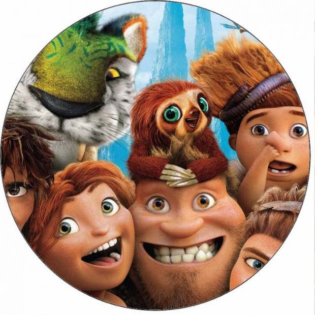 Croods ehető papír 19,5 cm