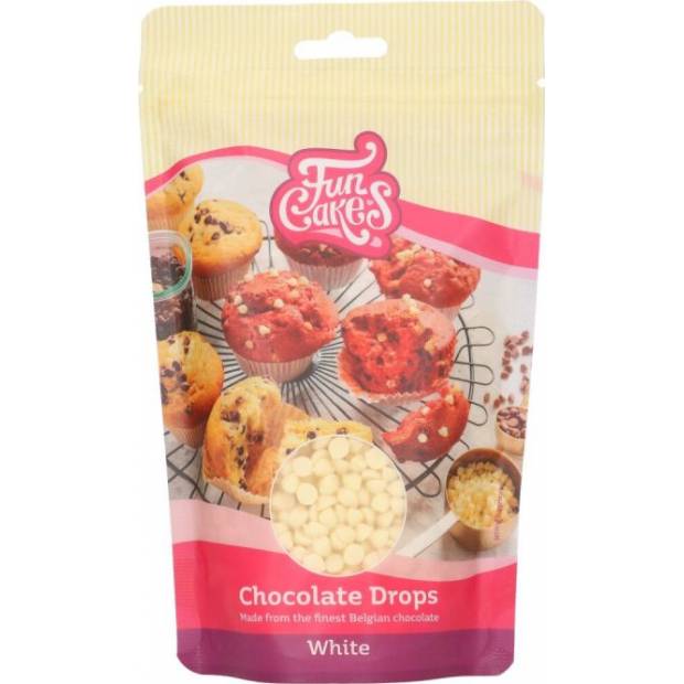 Choco drops fehér, 350g