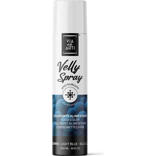 Spray bársony hatású 250ml világoskék