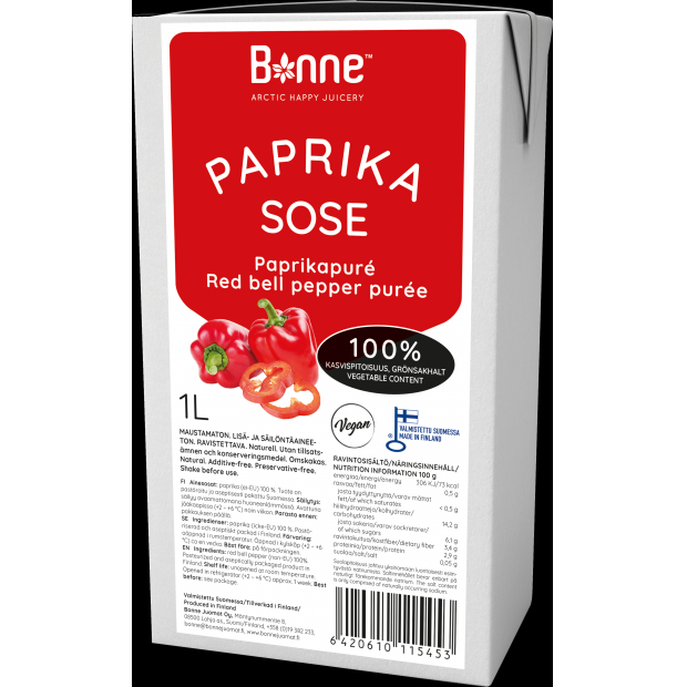 Pyré 100% Paprika 1l - Bonne