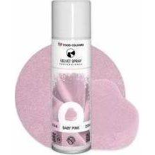 Food Colours Velvet Spray Baby Pink (250 ml)