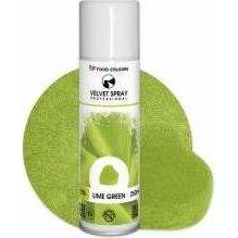 Food Colours Velvet Spray Lime Green (250 ml)