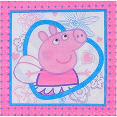 Papírszalvéták 33x33cm 10db Peppa Pig