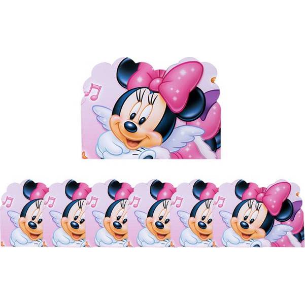 Meghívó Minnie születésnapjára 10db